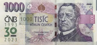Czech Republic 1,000 Kroner, 2023 obverse